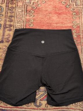 Lululemon Black Ribbed Align Size 6